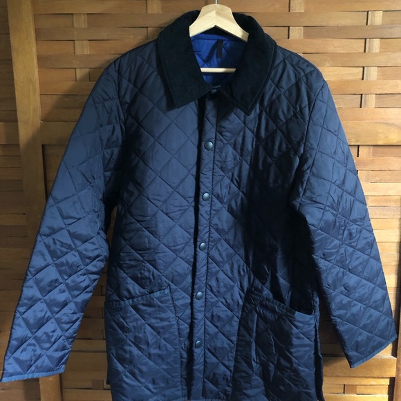 Barbour Other - Men’s Navy Blue Barbour Liddesdale Quilted Jacket